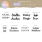 Halloween Name Tag - Bat