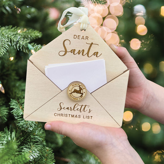 Dear Santa Christmas List Ornament