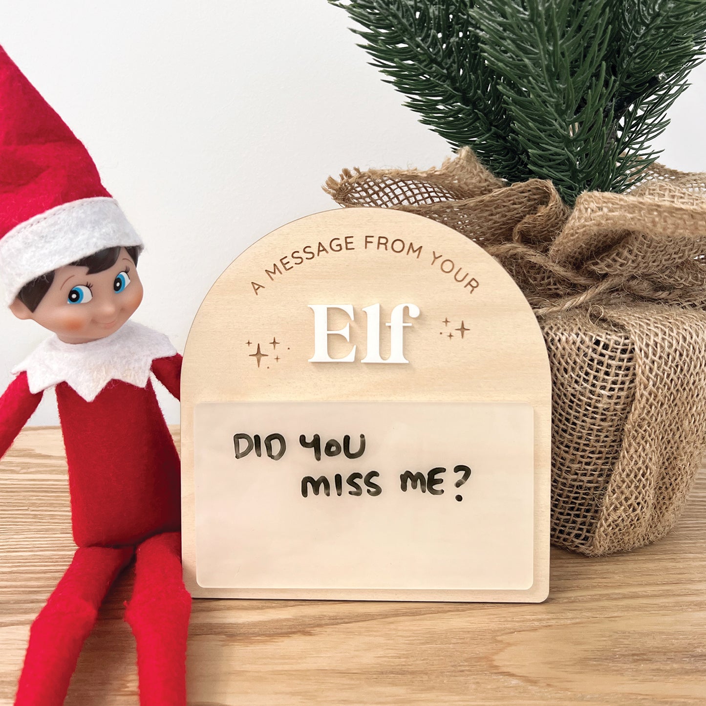 A Message from Your Elf Reusable Board