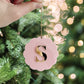 Initial Christmas Ornament