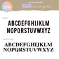 Christmas Letter Ornament - Mirror