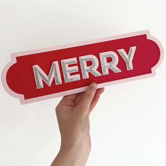 Merry Sign