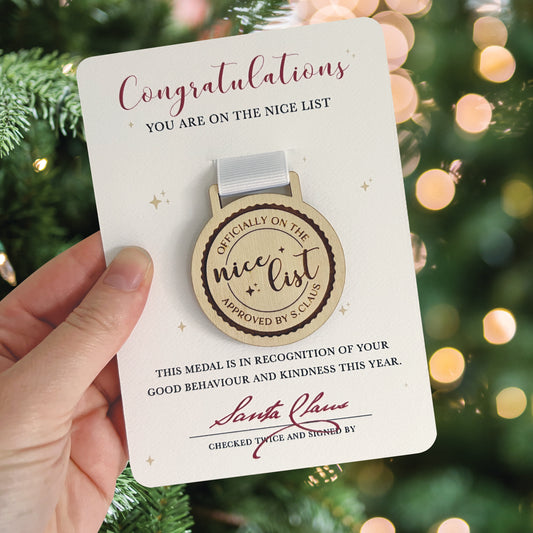 Nice List Medal