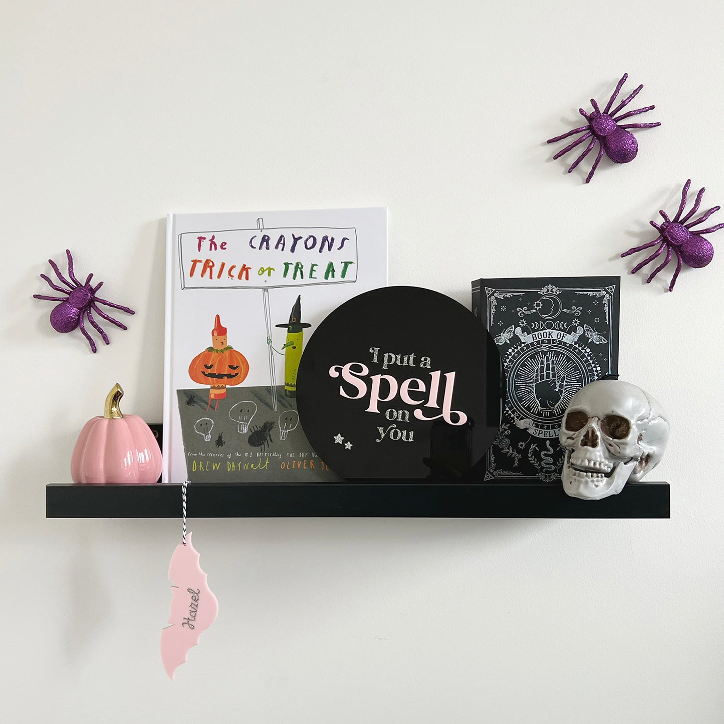 I put a Spell on you Halloween Plaque
