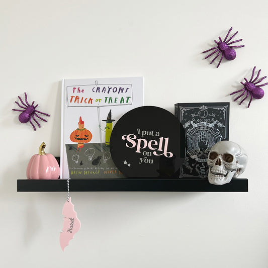I put a Spell on you Halloween Plaque