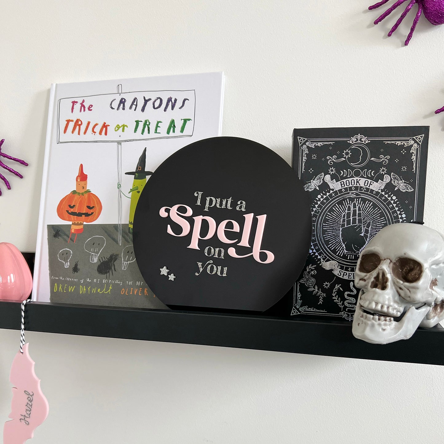 I put a Spell on you Halloween Plaque