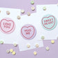 Candy Heart Art Prints