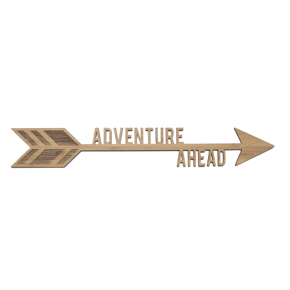 Adventure Ahead Arrow