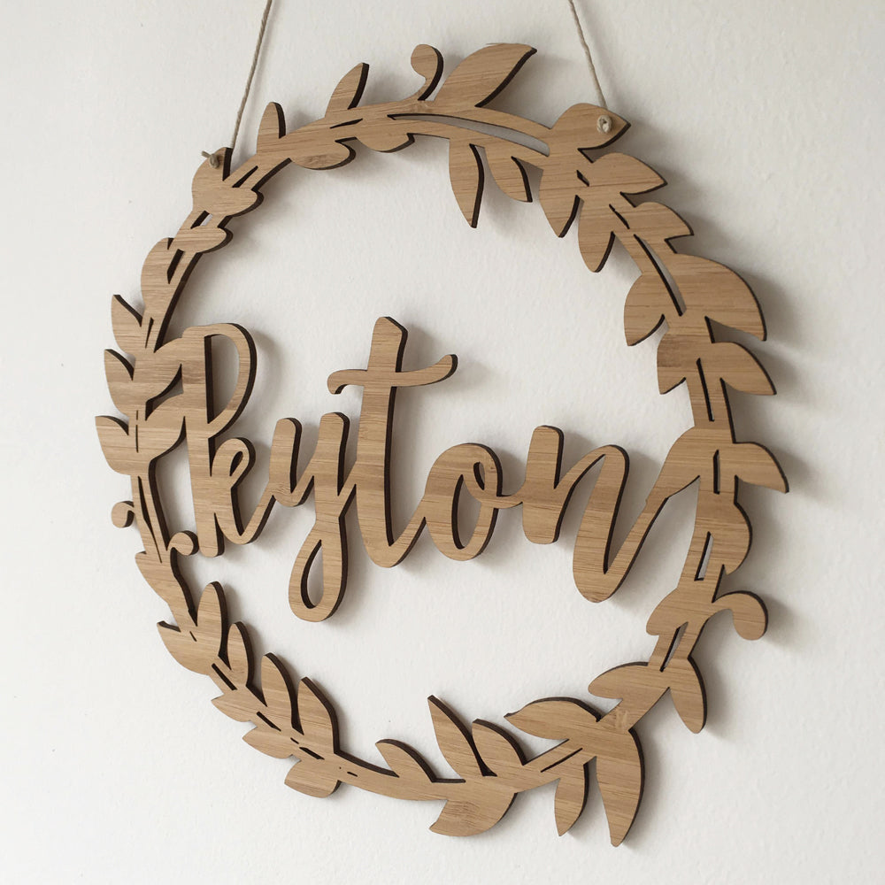 Botanical Name Wreath