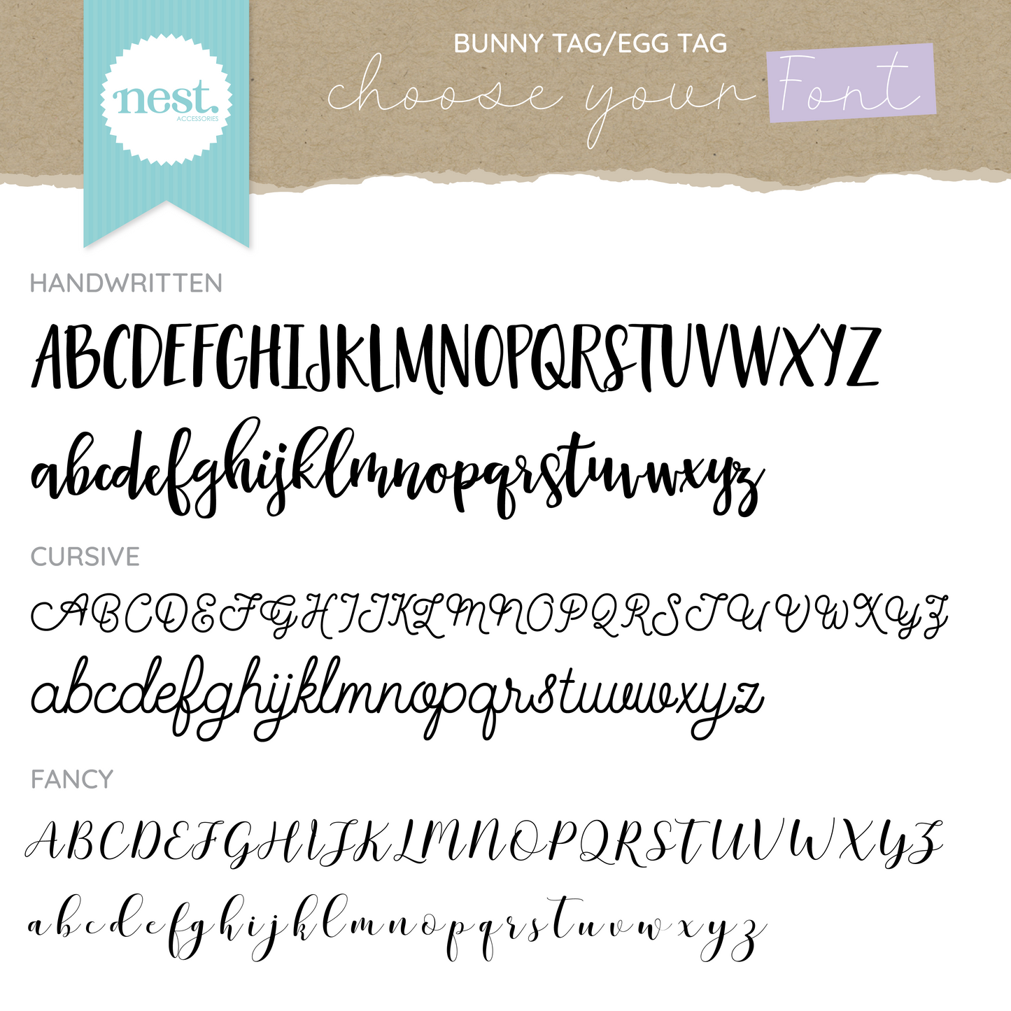 Easter Egg Tag - Mirror