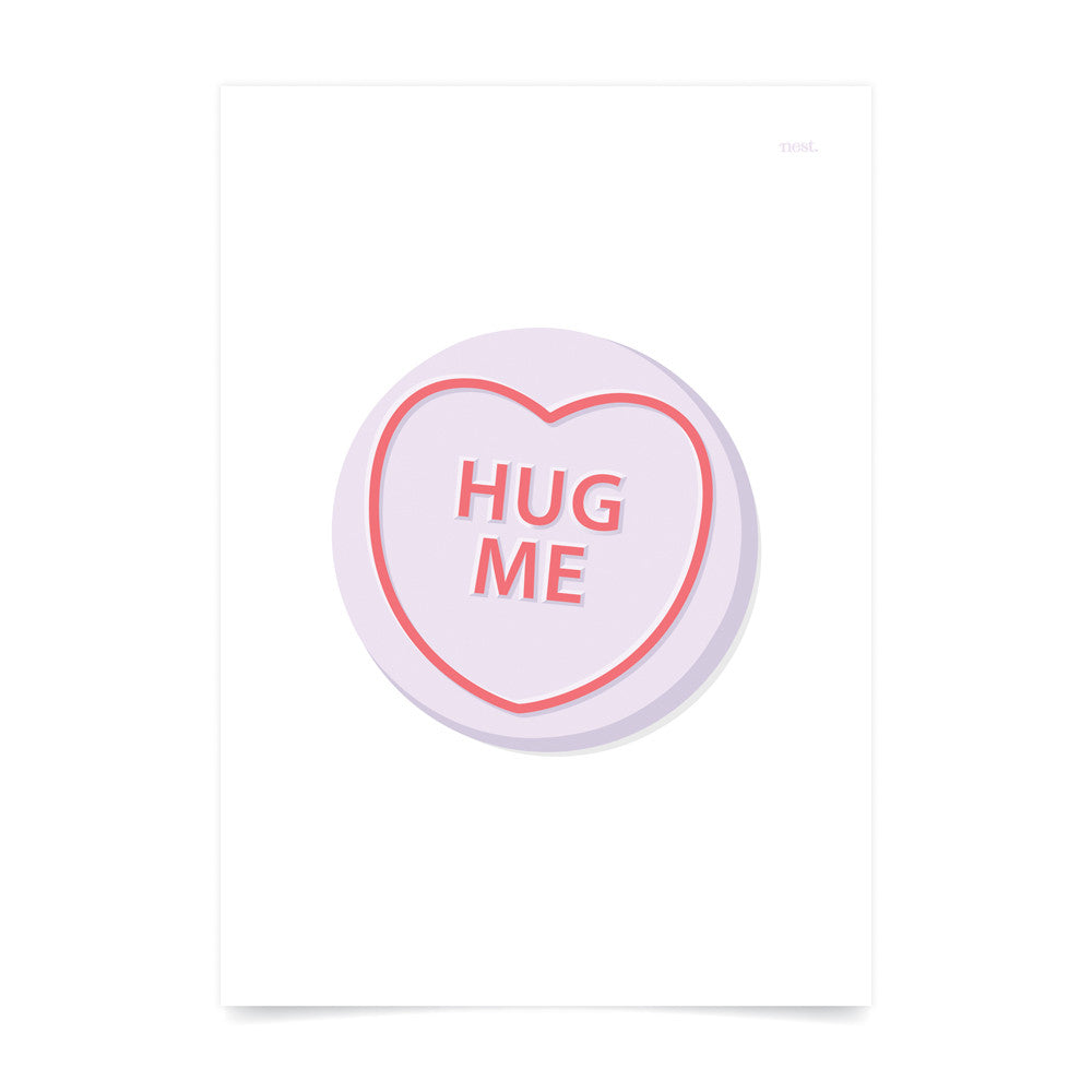 Candy Heart Art Prints