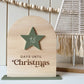 Christmas Countdown with Stand - Festive Design