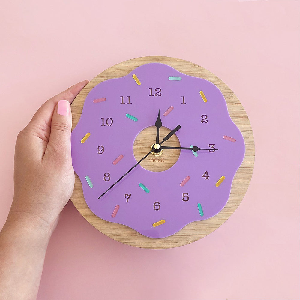 Donut Wall Clock
