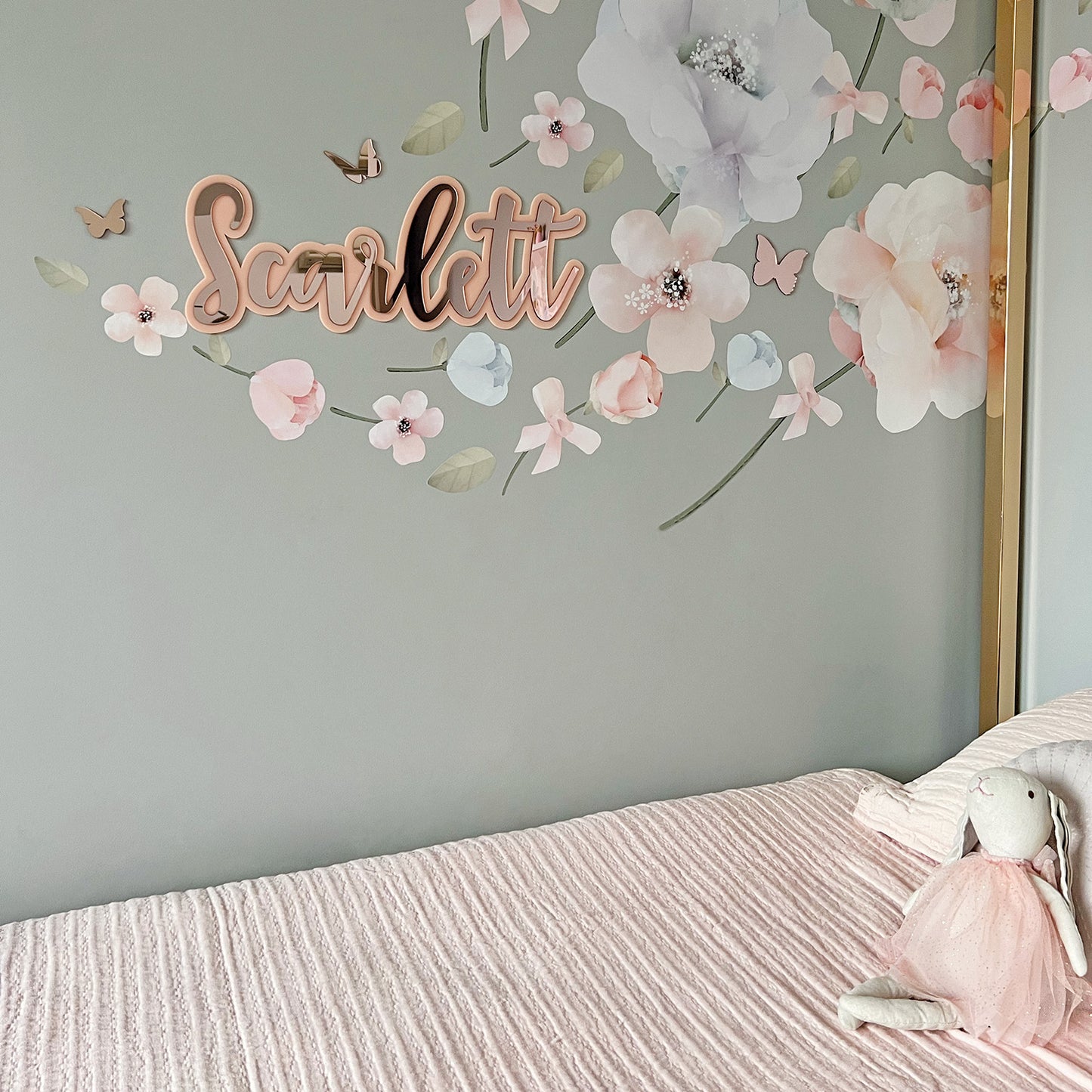 Double Layer Name Plaque | Choose your own font & colours