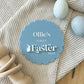 My First Easter Milestone Plaque - Bunny Design
