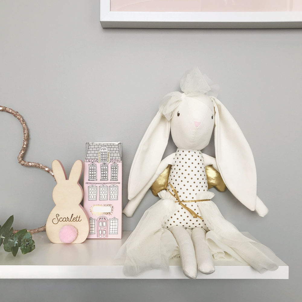 Personalised Wooden Easter Bunny Keepsake