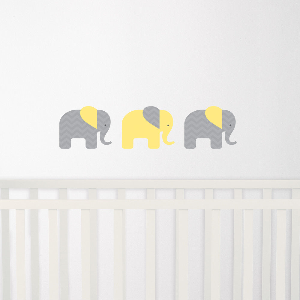 Elephants Wall Sticker Set