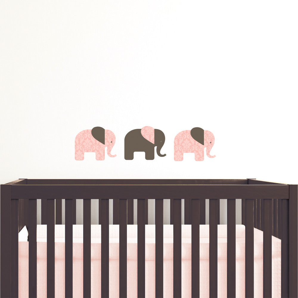 Elephants Wall Sticker Set