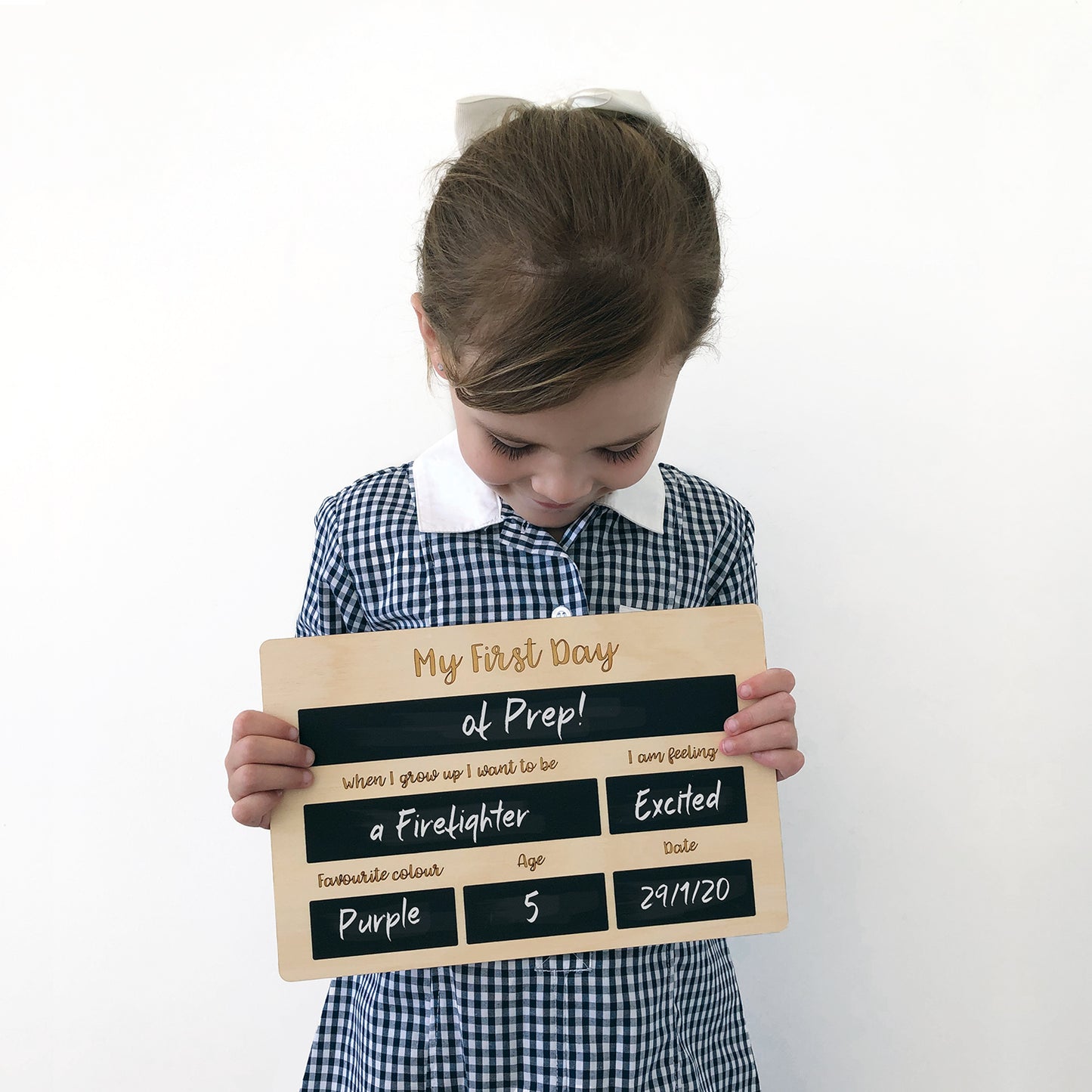 My First/Last Day Milestone Photo Board