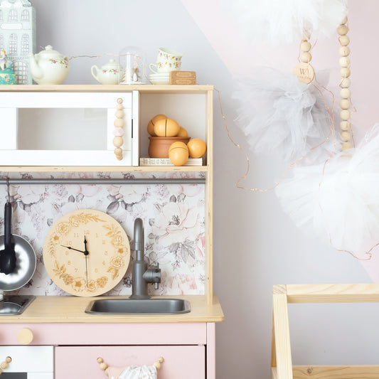 Flower Wall Clock