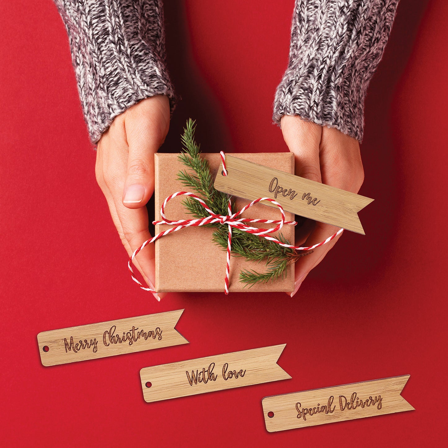 Fun & Festive Christmas Gift Tags - Set of 4