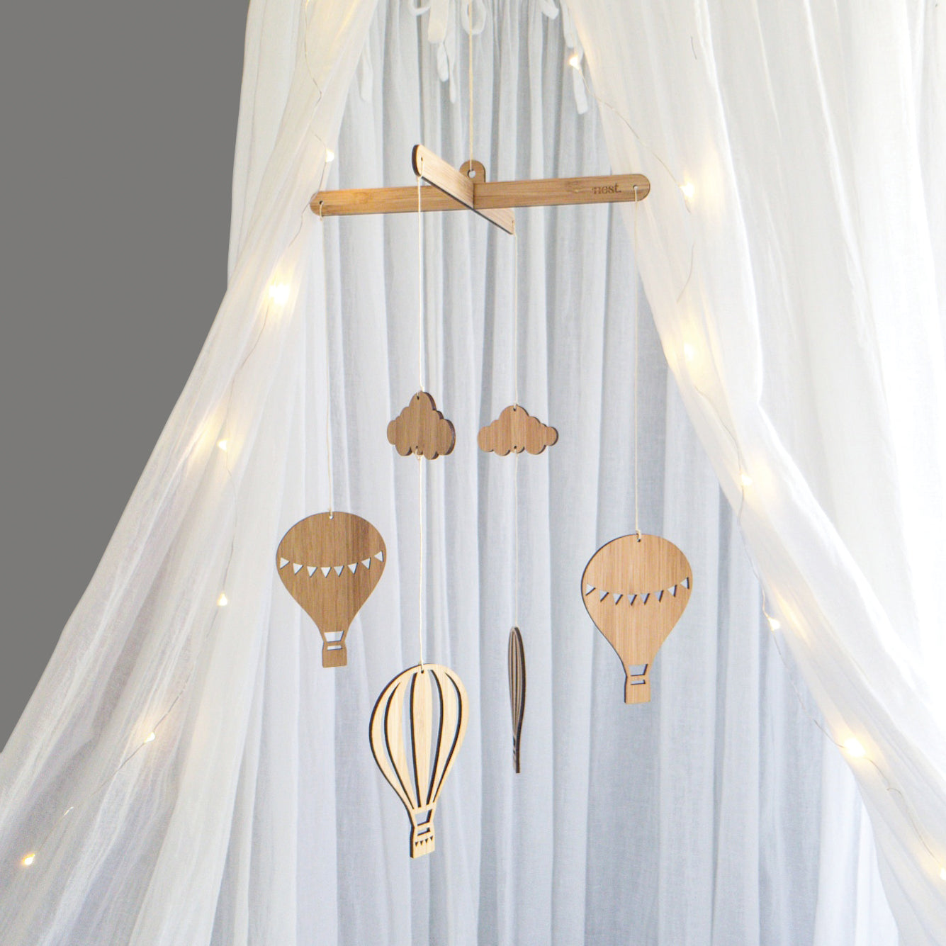 Hot Air Balloon Nursery Mobile