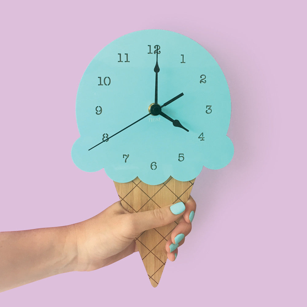 Ice Cream Wall Clock