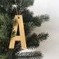 Christmas Letter Ornament - Mirror