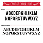 Christmas Letter Ornament - Wood