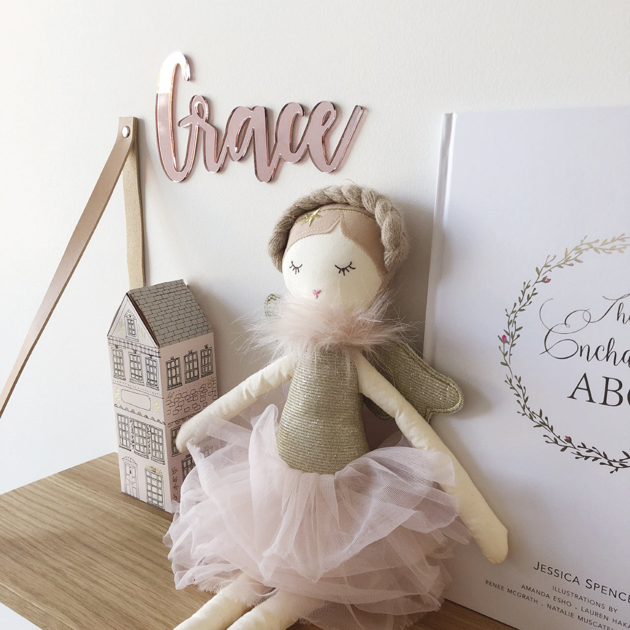 Mirror Name Plaque | Choose your own font & colour