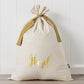 Merry Metallic Personalised Santa Sack