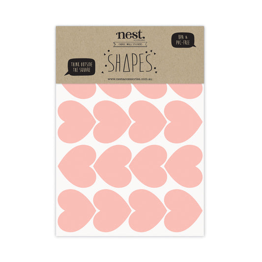 SHAPES 'Hearts' Wall Stickers