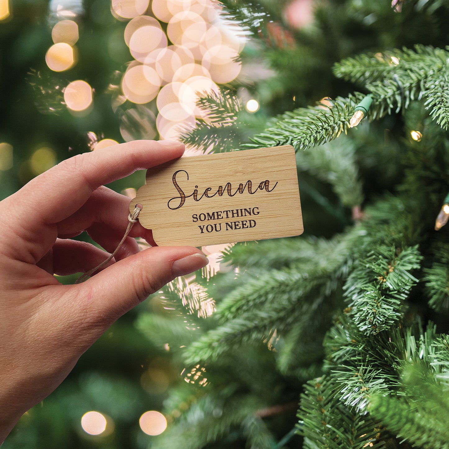 Personalised Simplicity Gift Tags - Classic Design